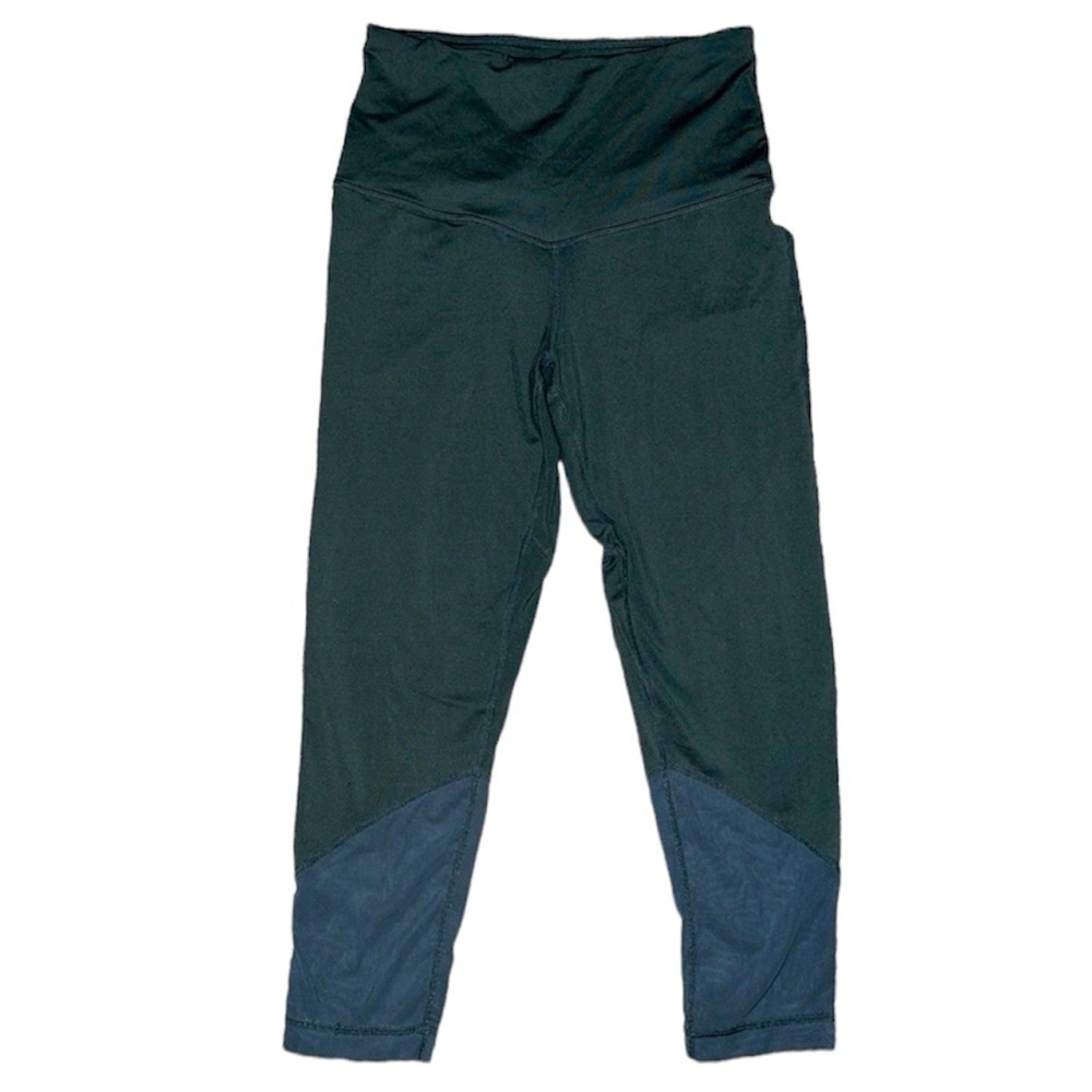 Zella-  green/blue leggings (size small- could fit like XS)